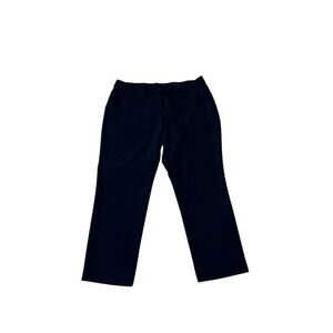 Investments II Women's Navy Blue Wide-Leg Dress Pants Trousers Plus Size 20W